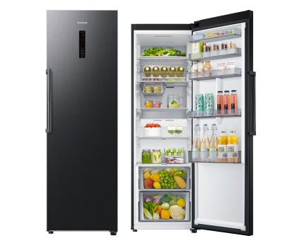 Lodówka i zamrażarka Lodówka Samsung RR39C7EC5B1 EF Twin No Frost 186cm Grafitowa Stal AI 387L